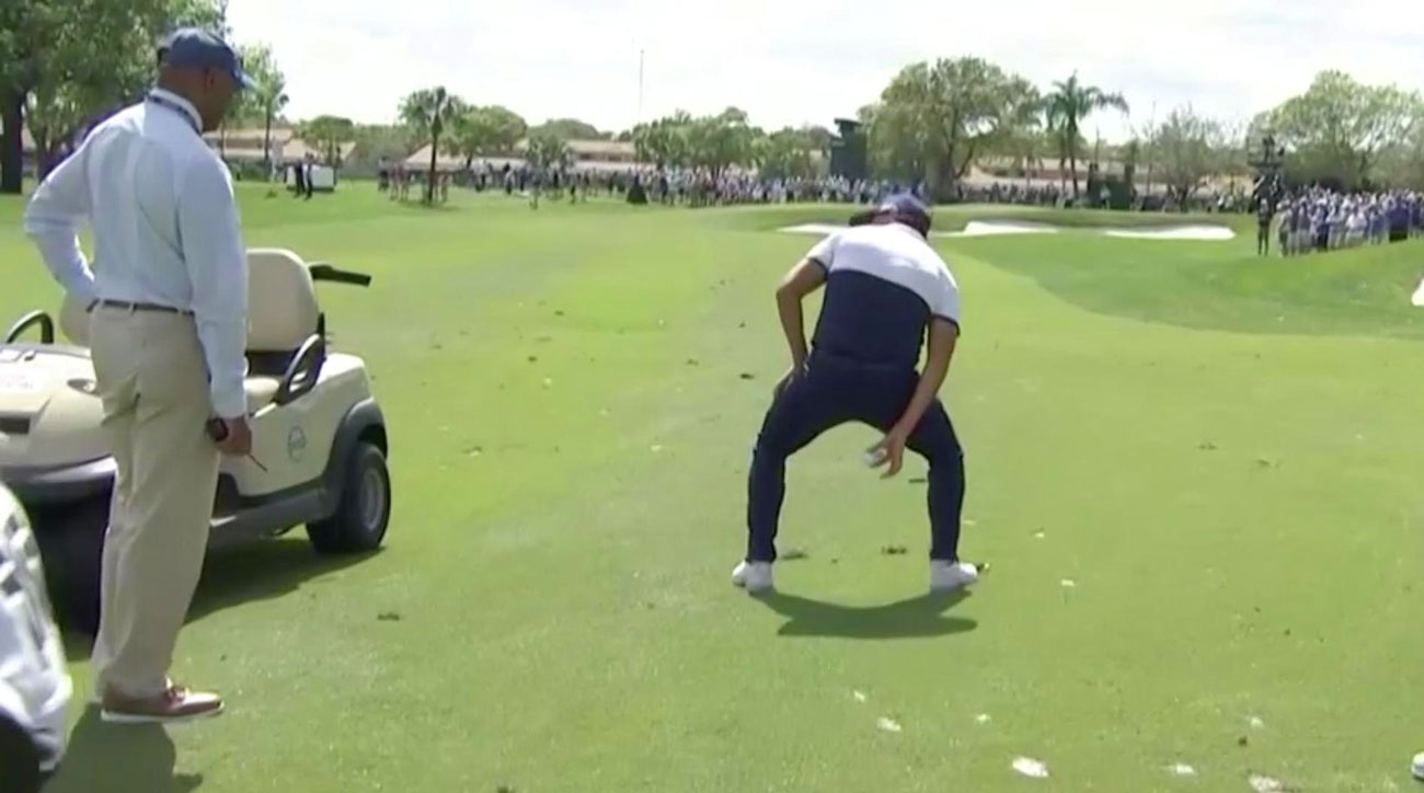 Golf rule changes trolled by Rickie Fowler at Honda