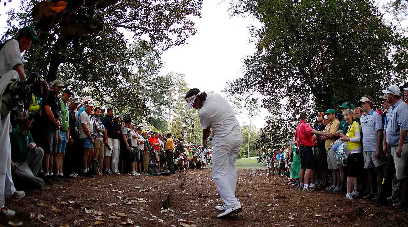 Watson's shot-shaping magic helped win him the green jacket in 2012. 