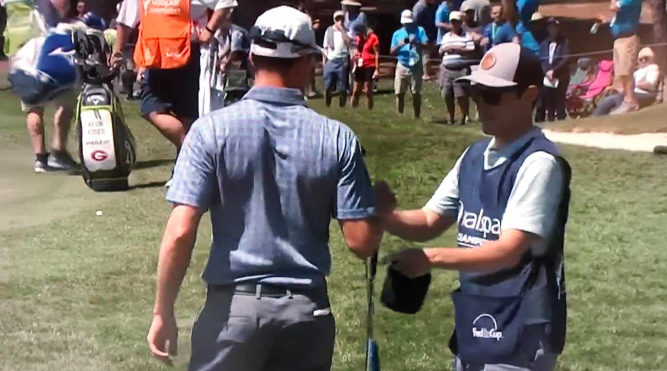 Martin Trainer Caddie Dylan Dethier