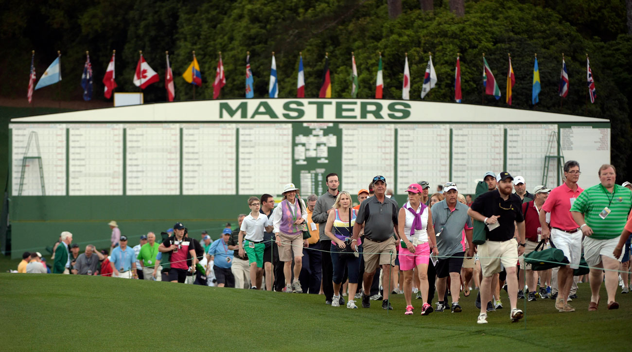 Masters leaderboard
