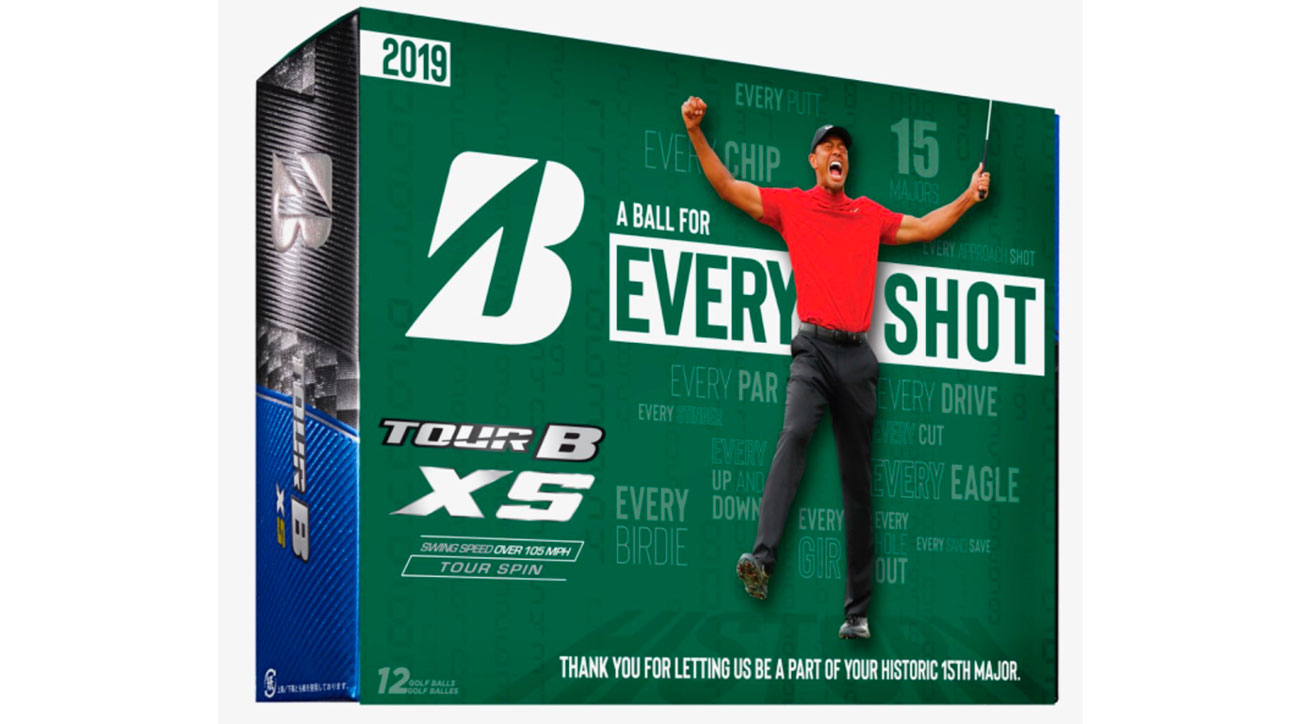 Bridgestone limited edition Masters balls