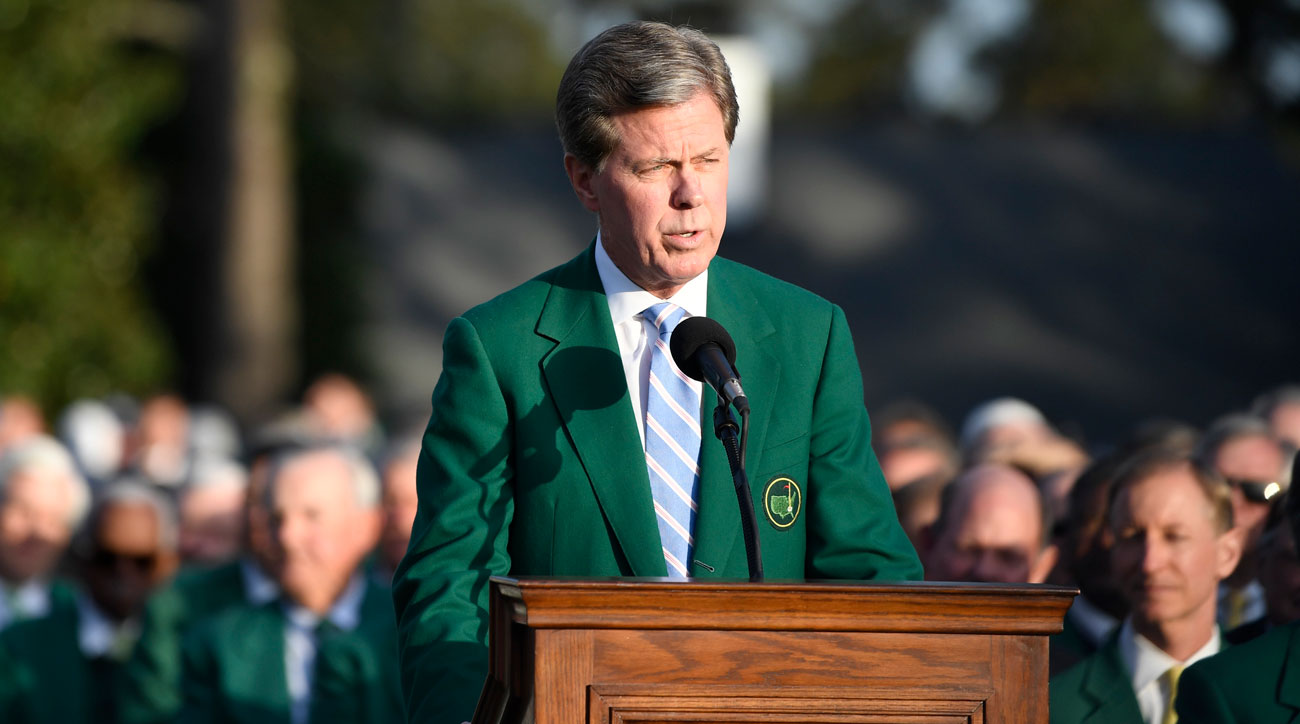Masters ball: Fred Ridley shoots down idea