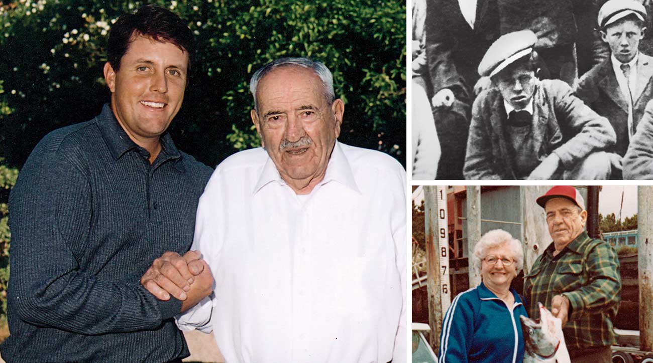 Phil Mickelson and his family.