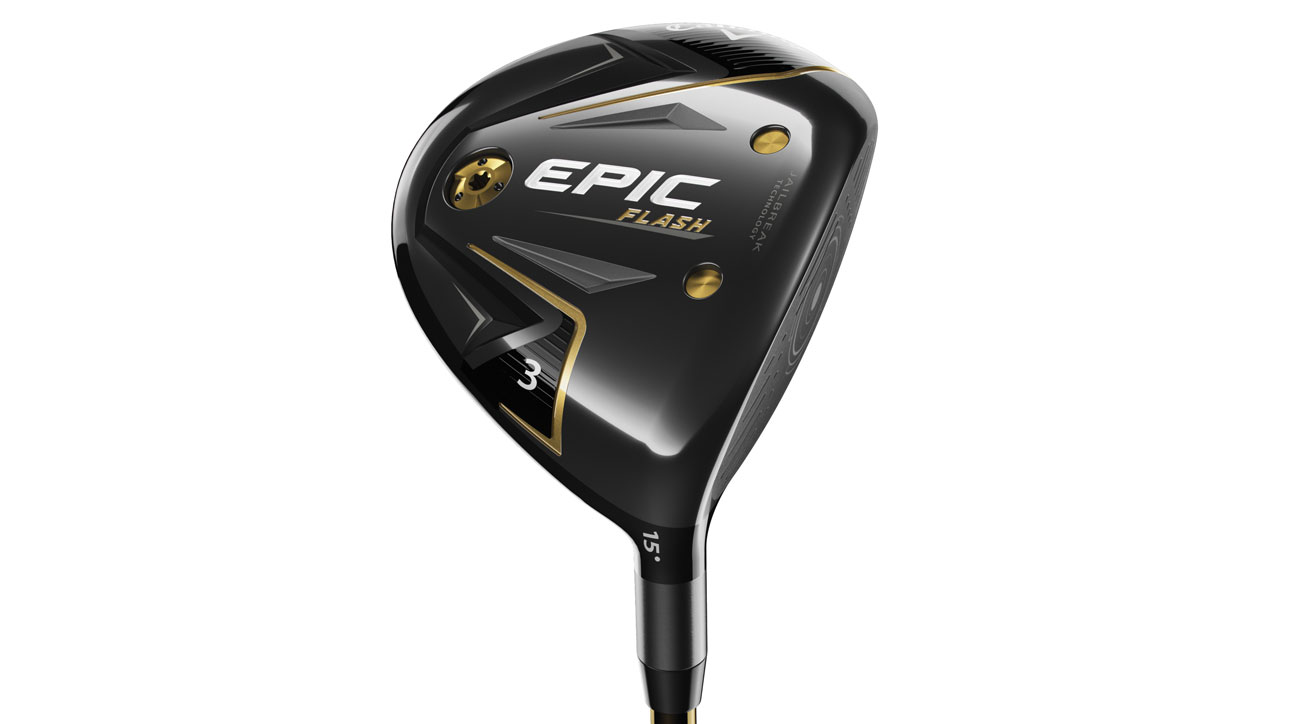 The new Callaway Epic Flash Star fairway wood.