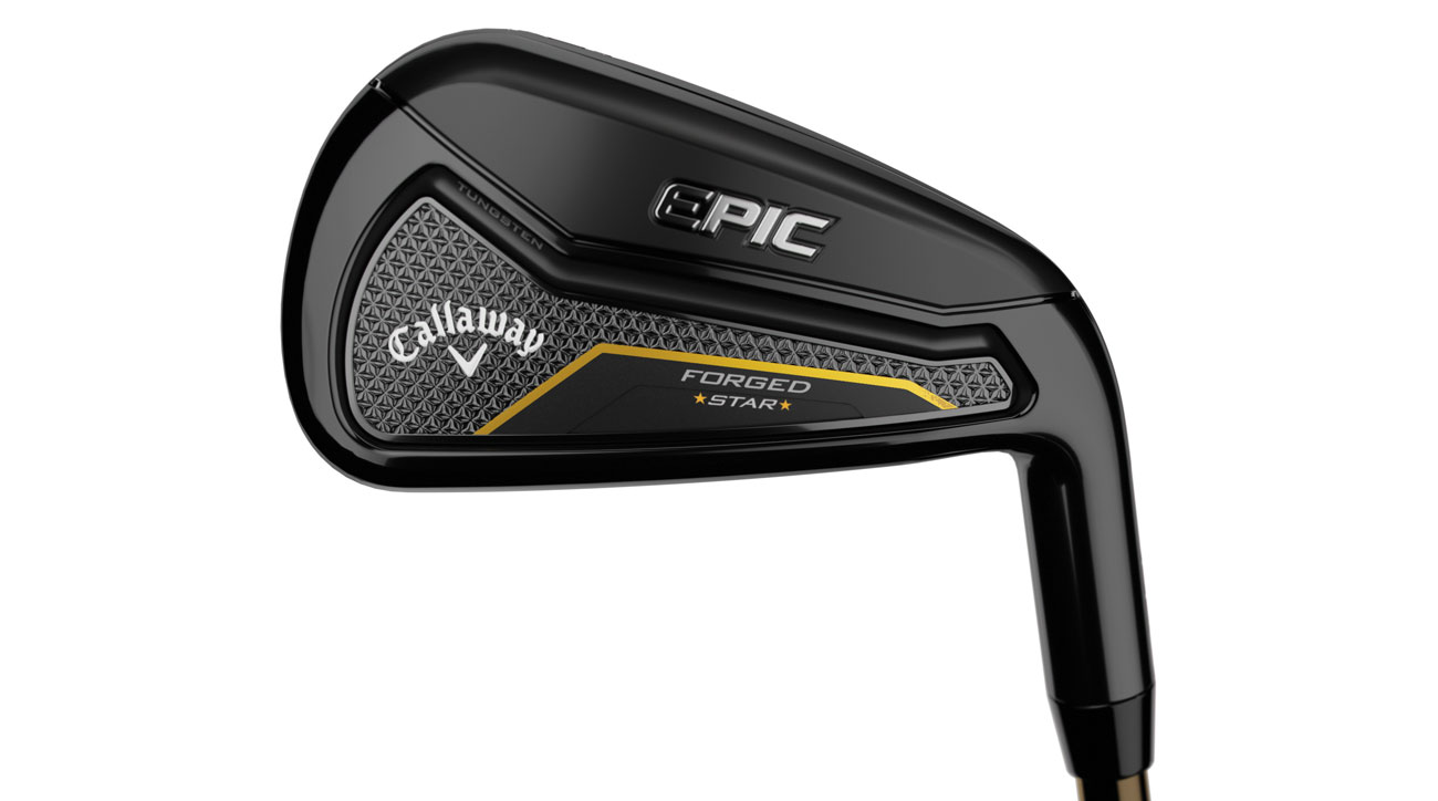 The new Callaway Epic Forged Star iron.