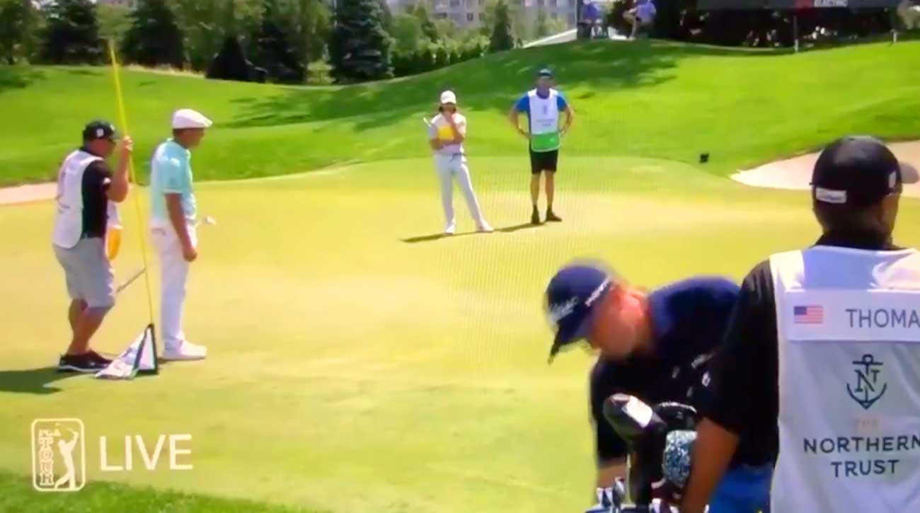 Bryson DeChambeau slow play at Northern Trust