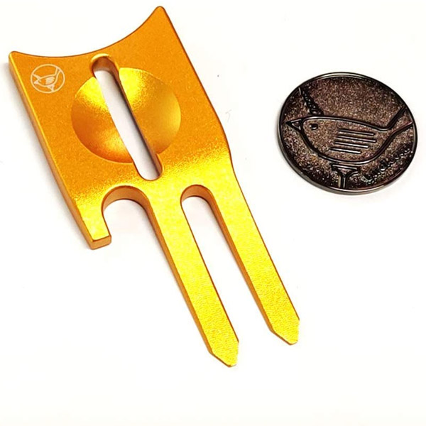 Birdicorn 6-in-1 golf divot repair tool