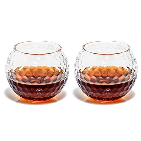 Golf ball glasses
