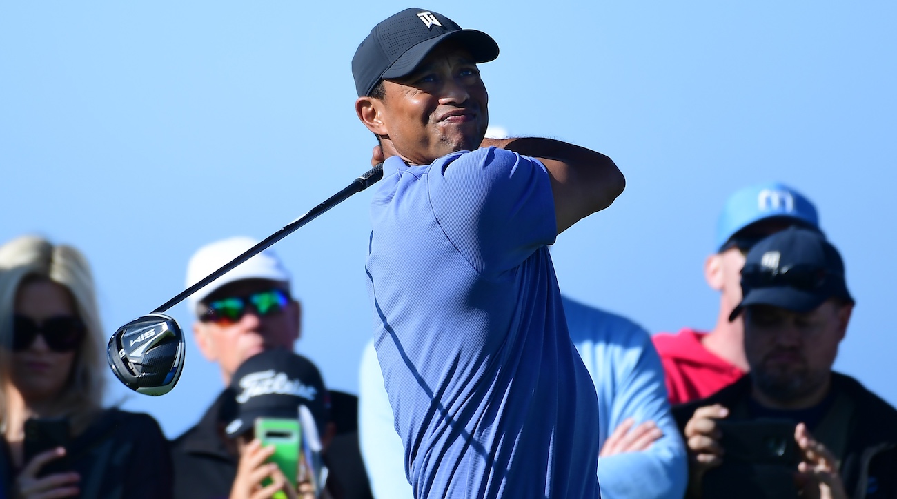 It's official: Tiger Woods is using TaylorMade SIM at Torrey Pines.