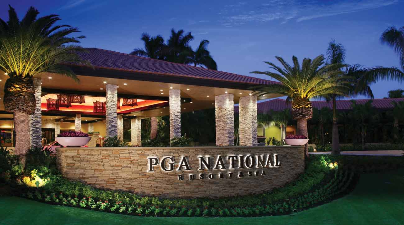 An exterior view of PGA National Resort & Spa.