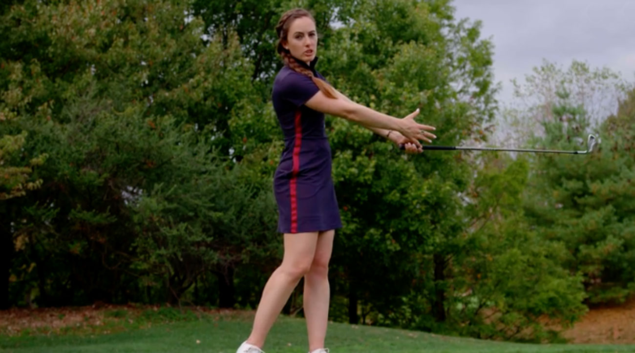 Remember to make a full rotation through the ball.