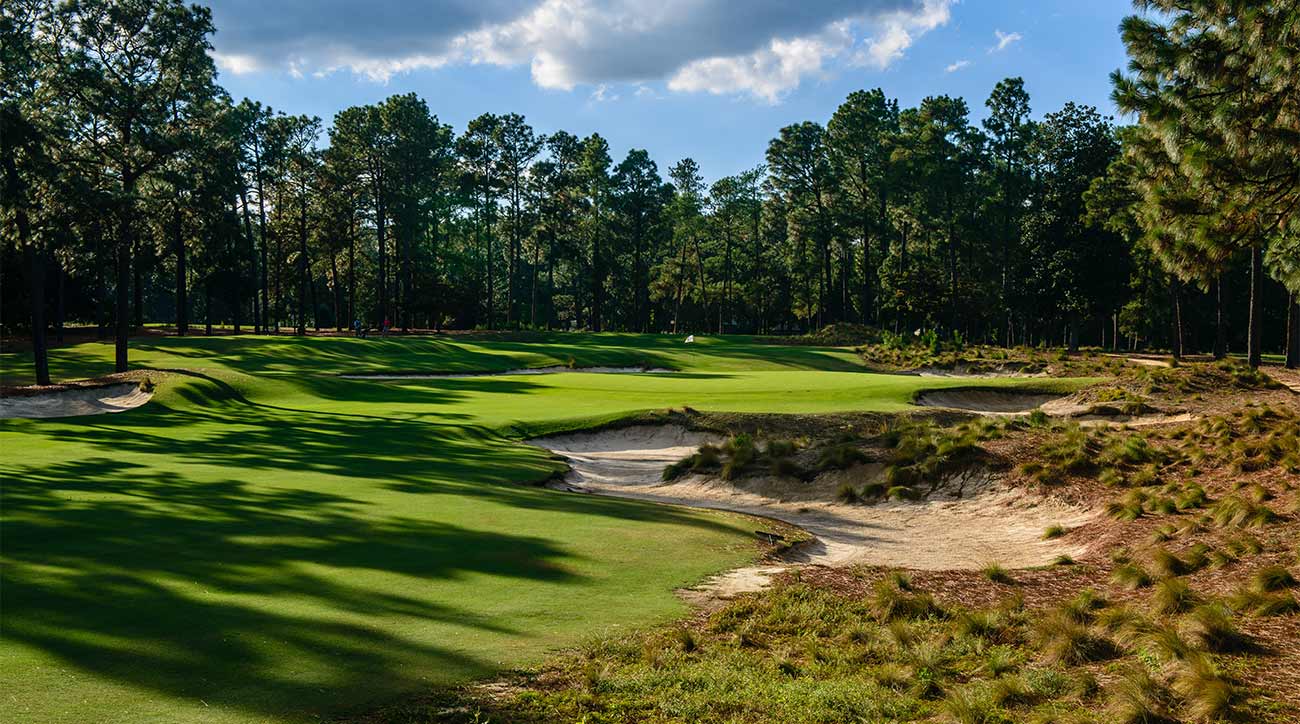 A view of Pinehurst No. 2 at Pinehurst Resort in North Carolina.