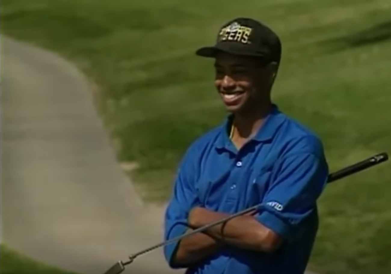 Tiger Woods' snapback collection continues to grow.