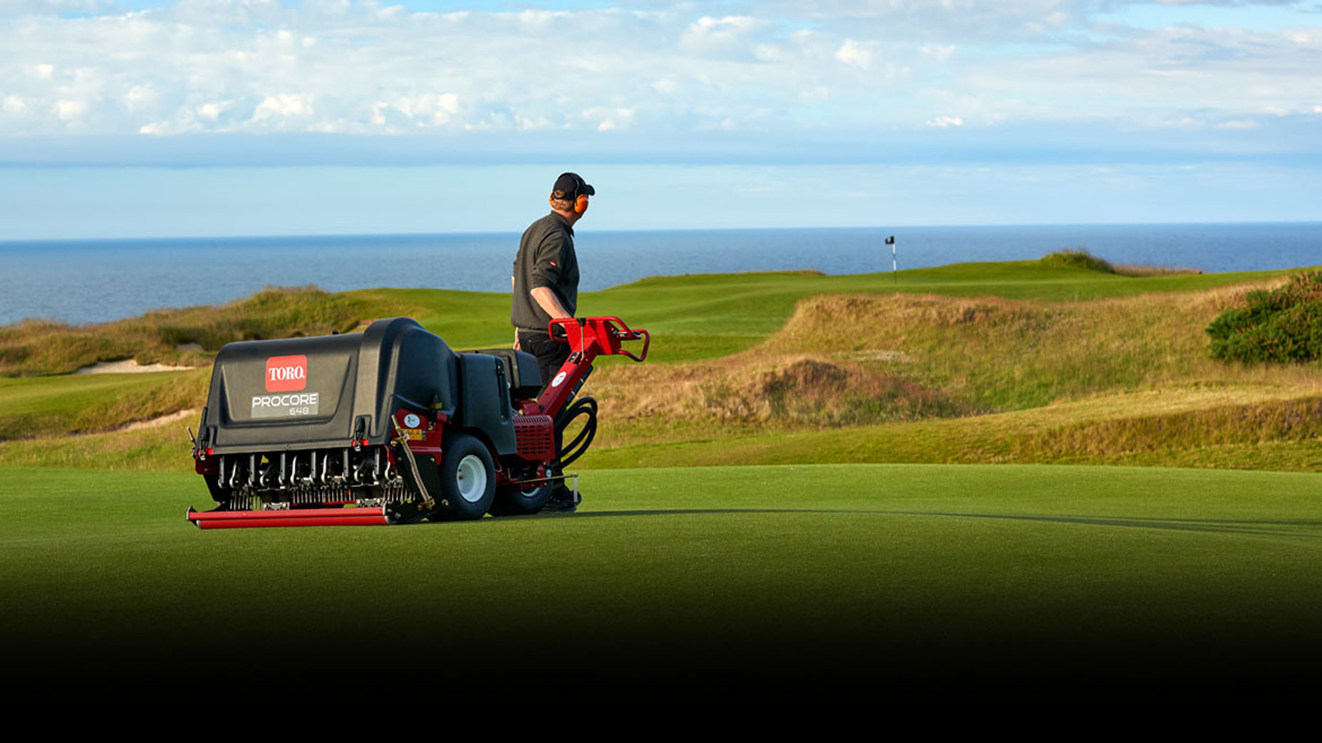 toro golf course aerator