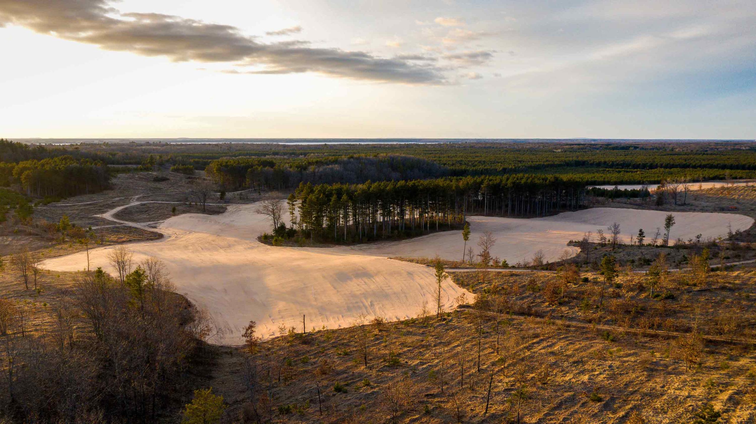 tom doak course at sand valley