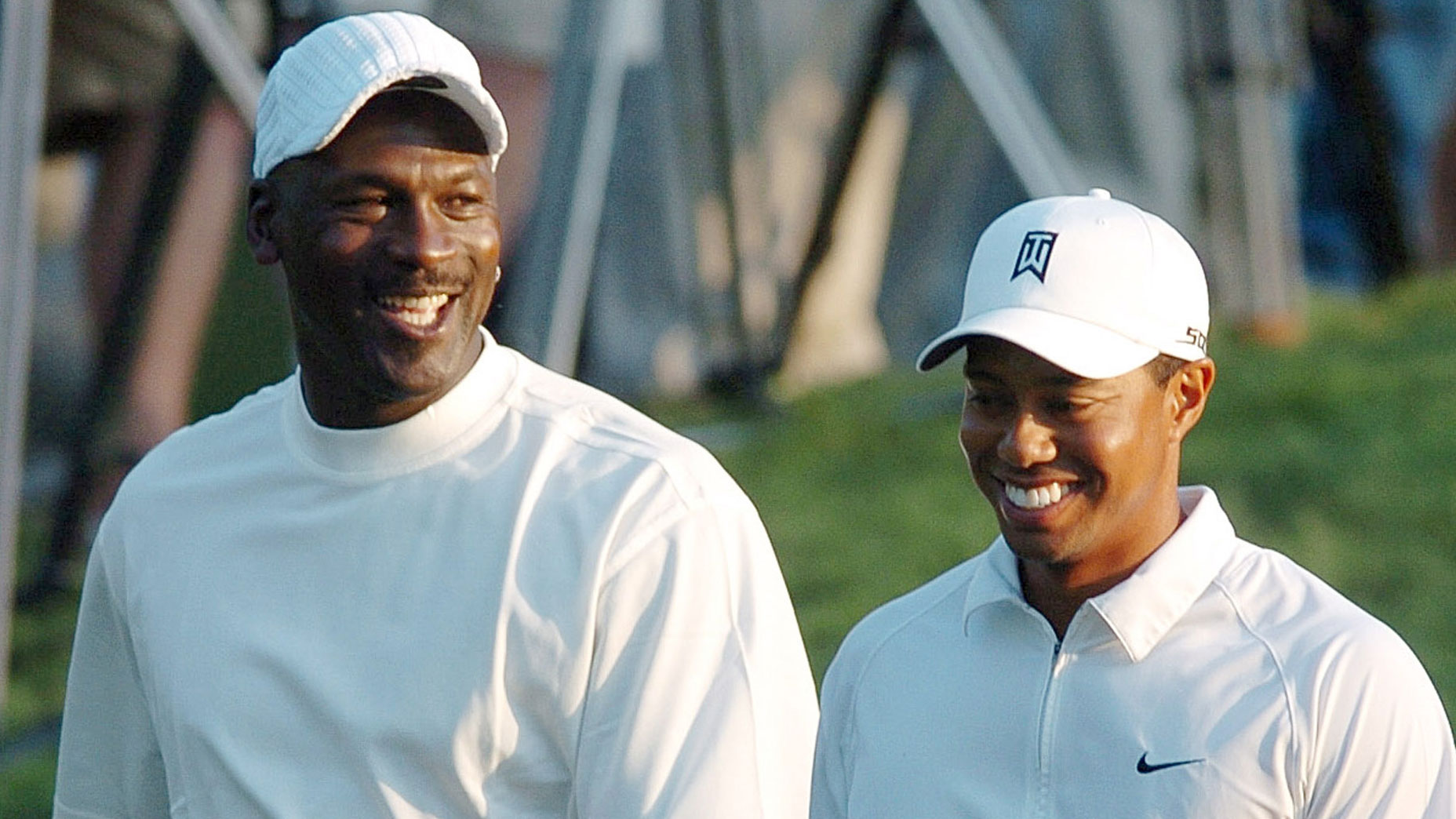 Michael Jordan and Tiger Woods