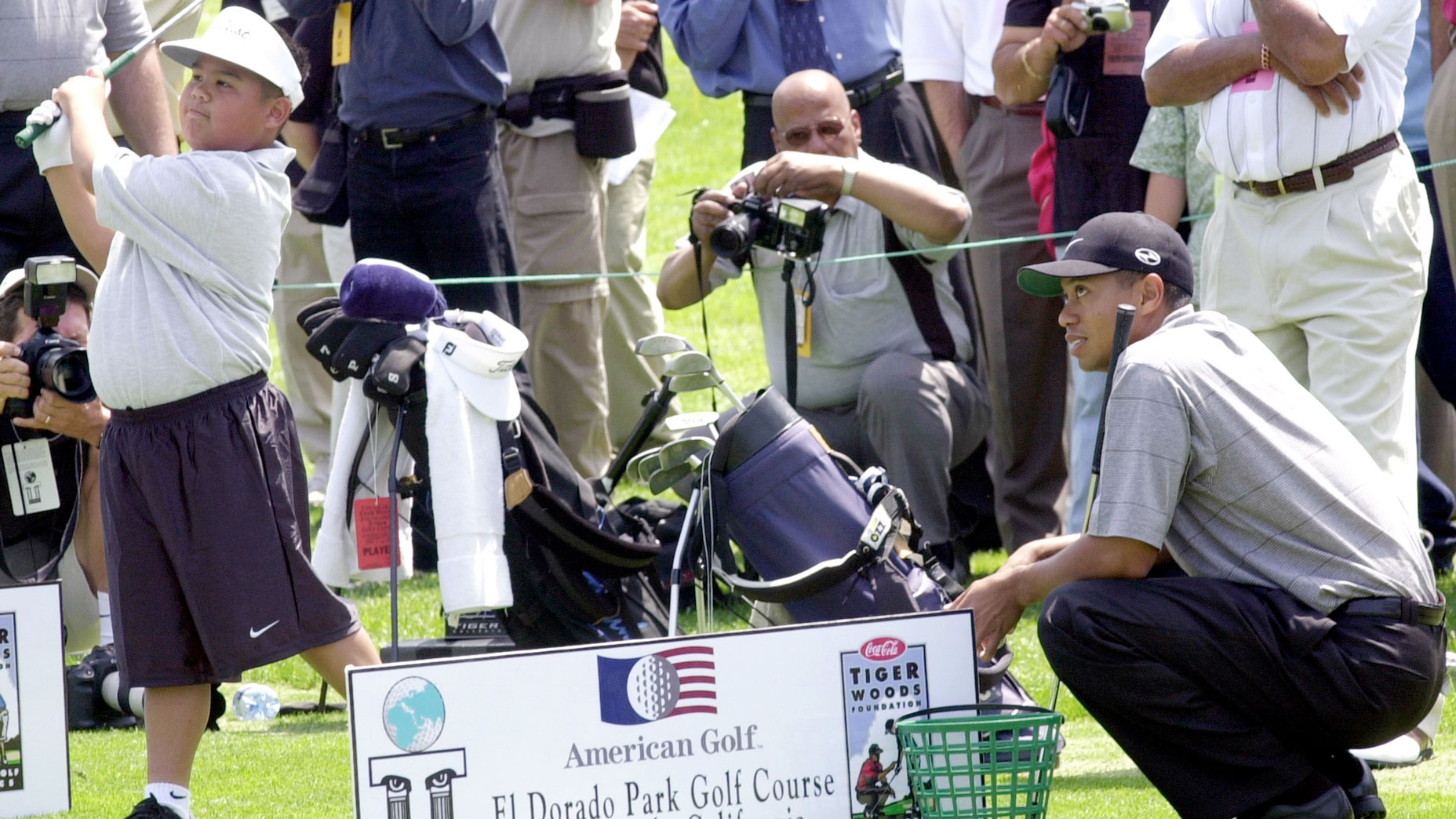 Tiger woods kid range