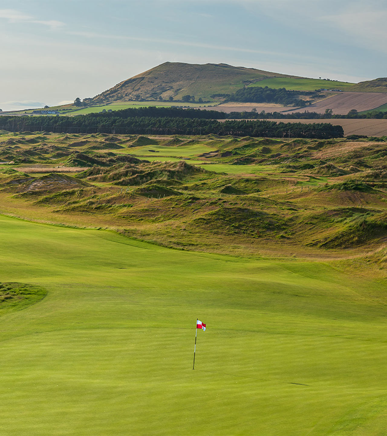 Dumbarnie Links in Scotland.