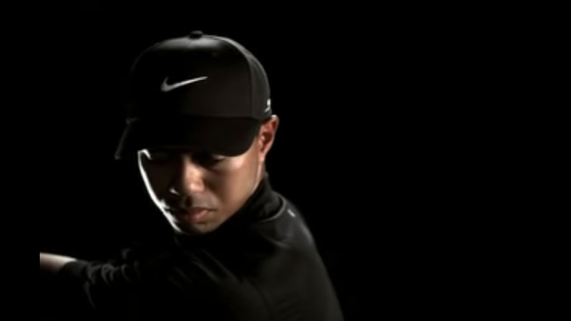 tiger woods commercial swing