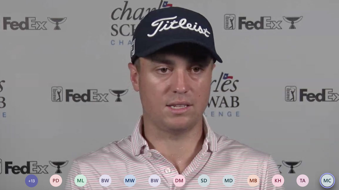 Justin Thomas press conference