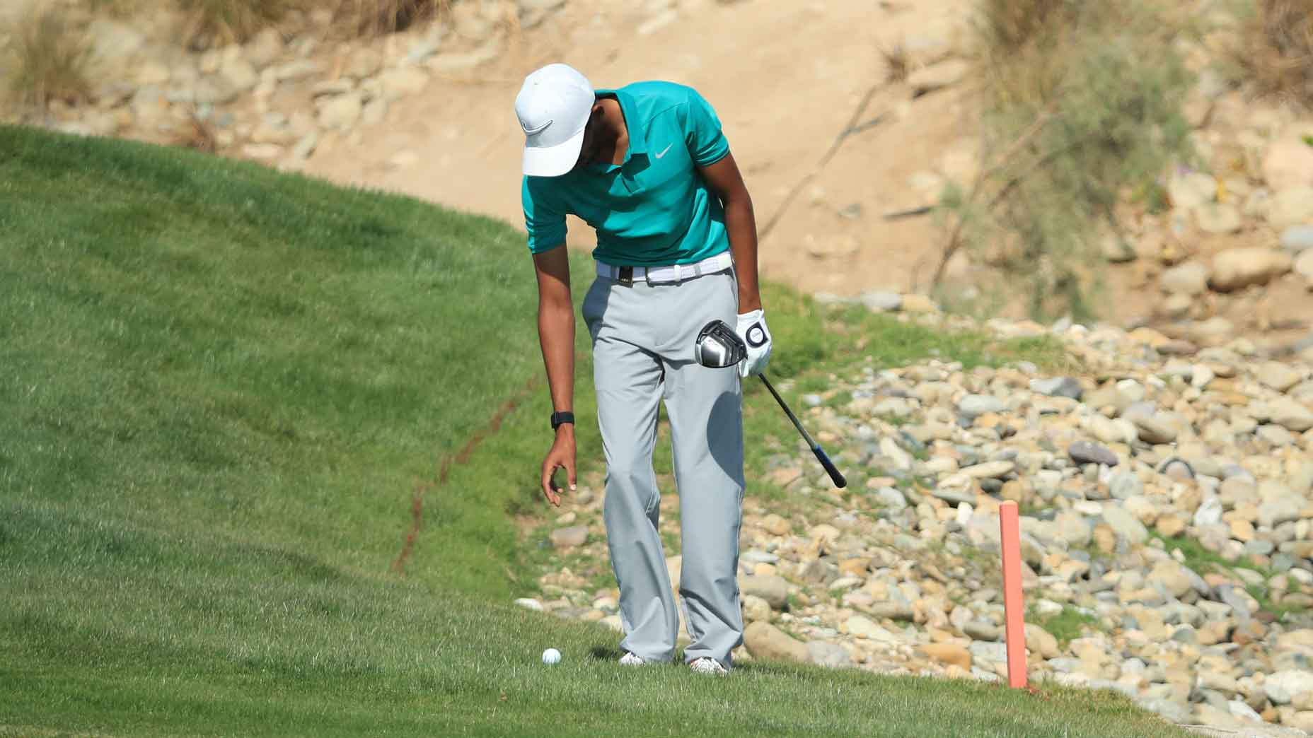 Player taking drop