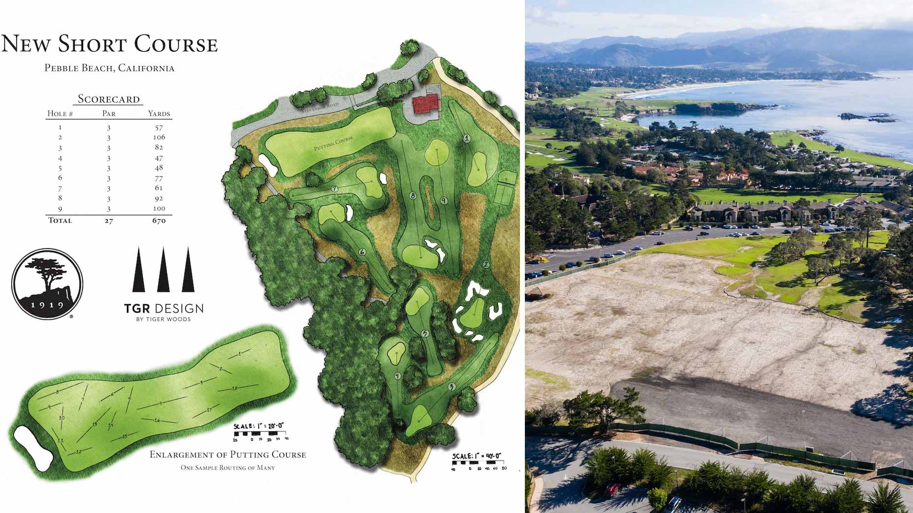Tiger Woods Pebble Beach Short Course