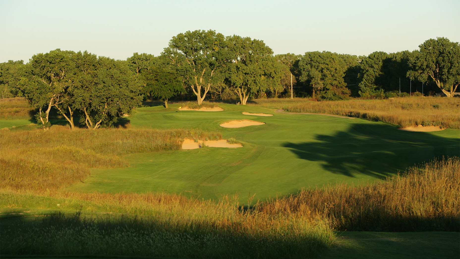 The 6th hole at Prairie Dunes.