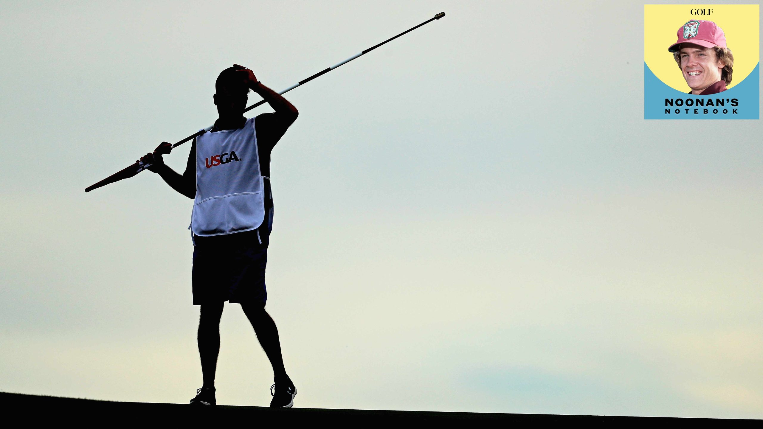 caddie at us open