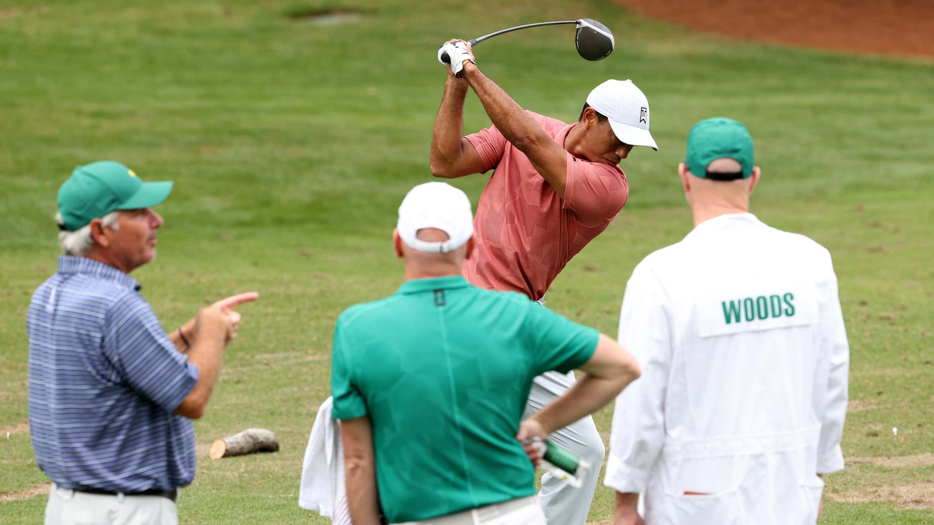 tiger woods practices