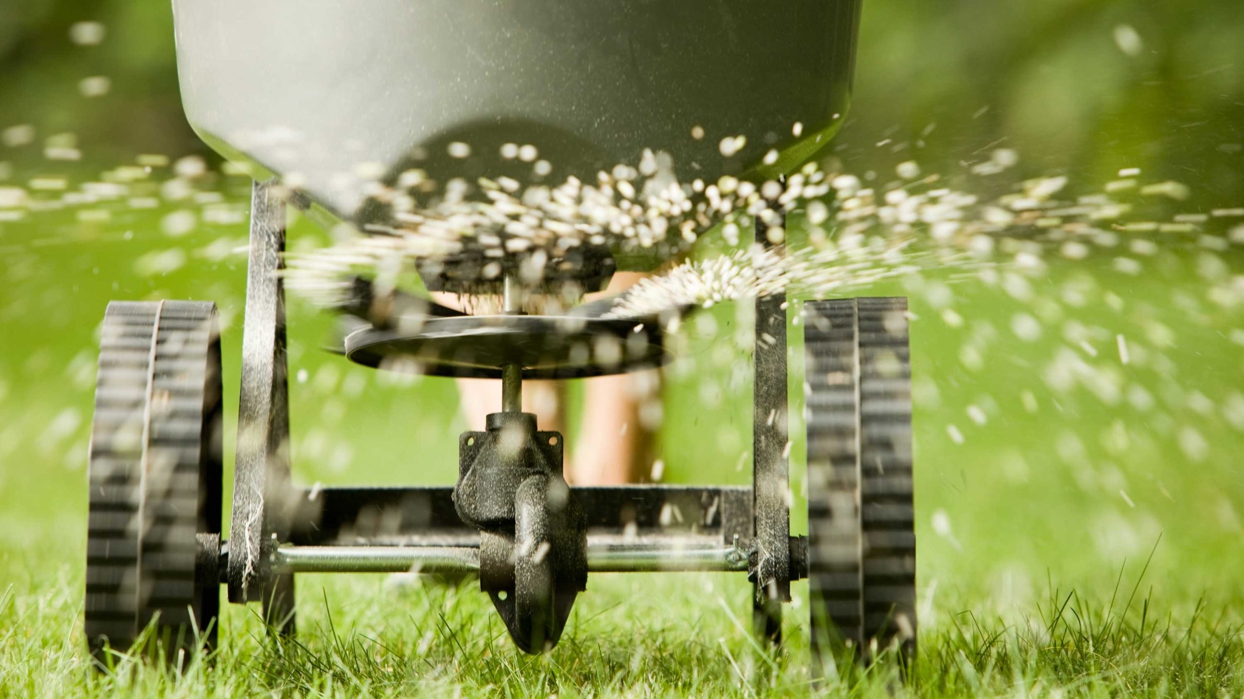 lawn spreader