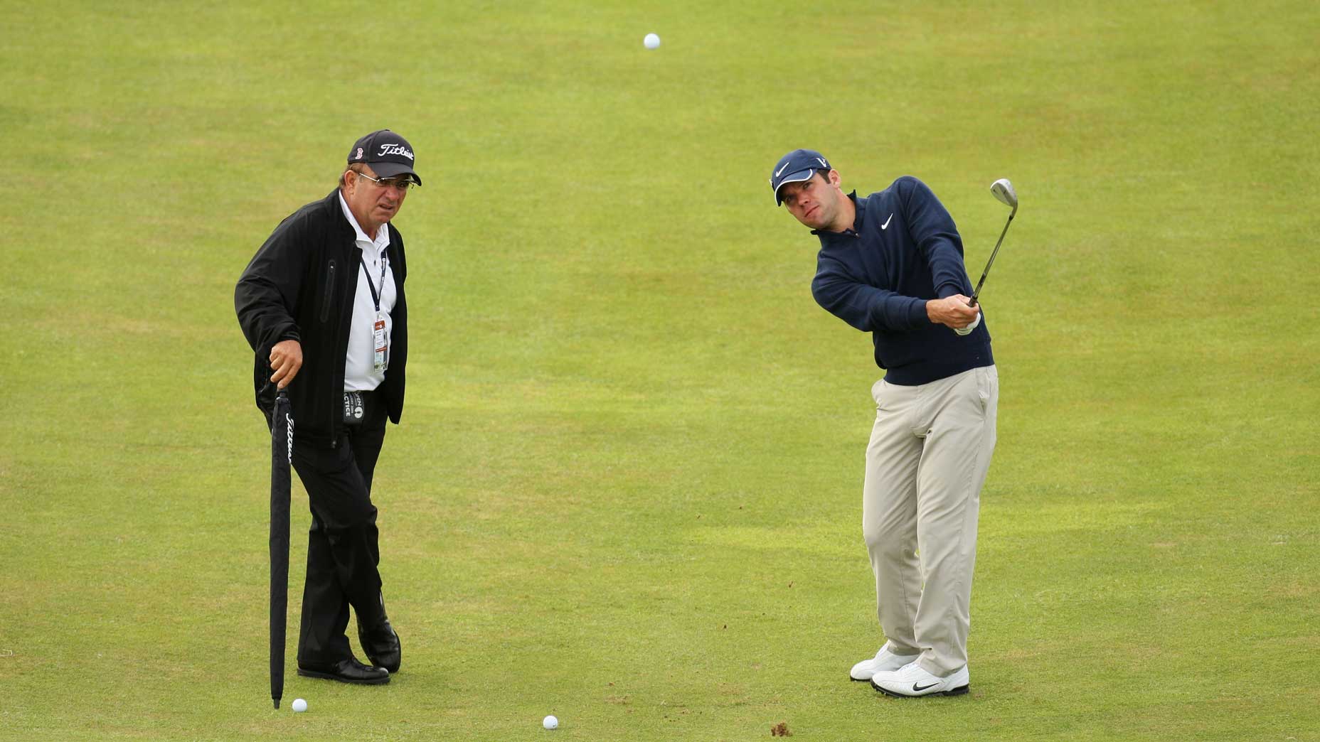 Peter Kostis and Paul Casey