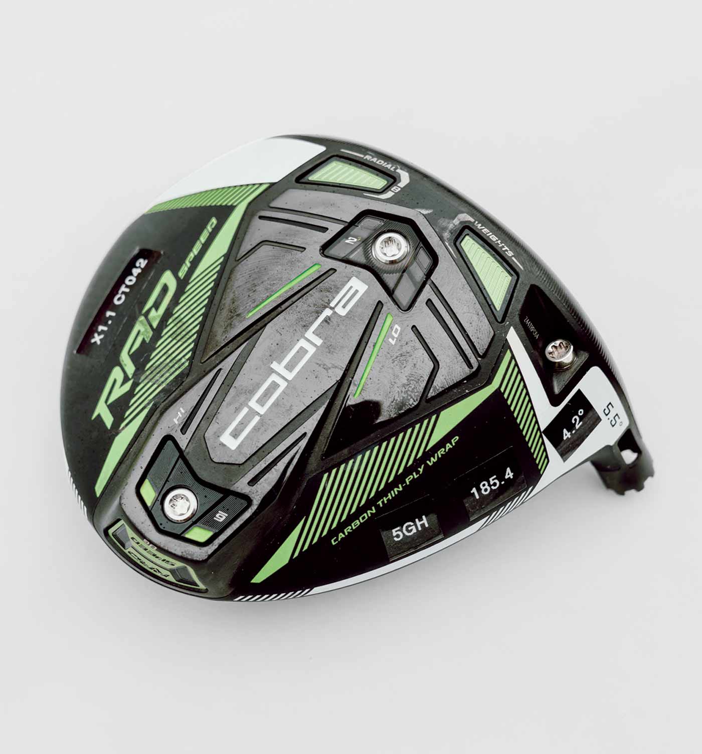 Bryson DeChambeau's driver head.
