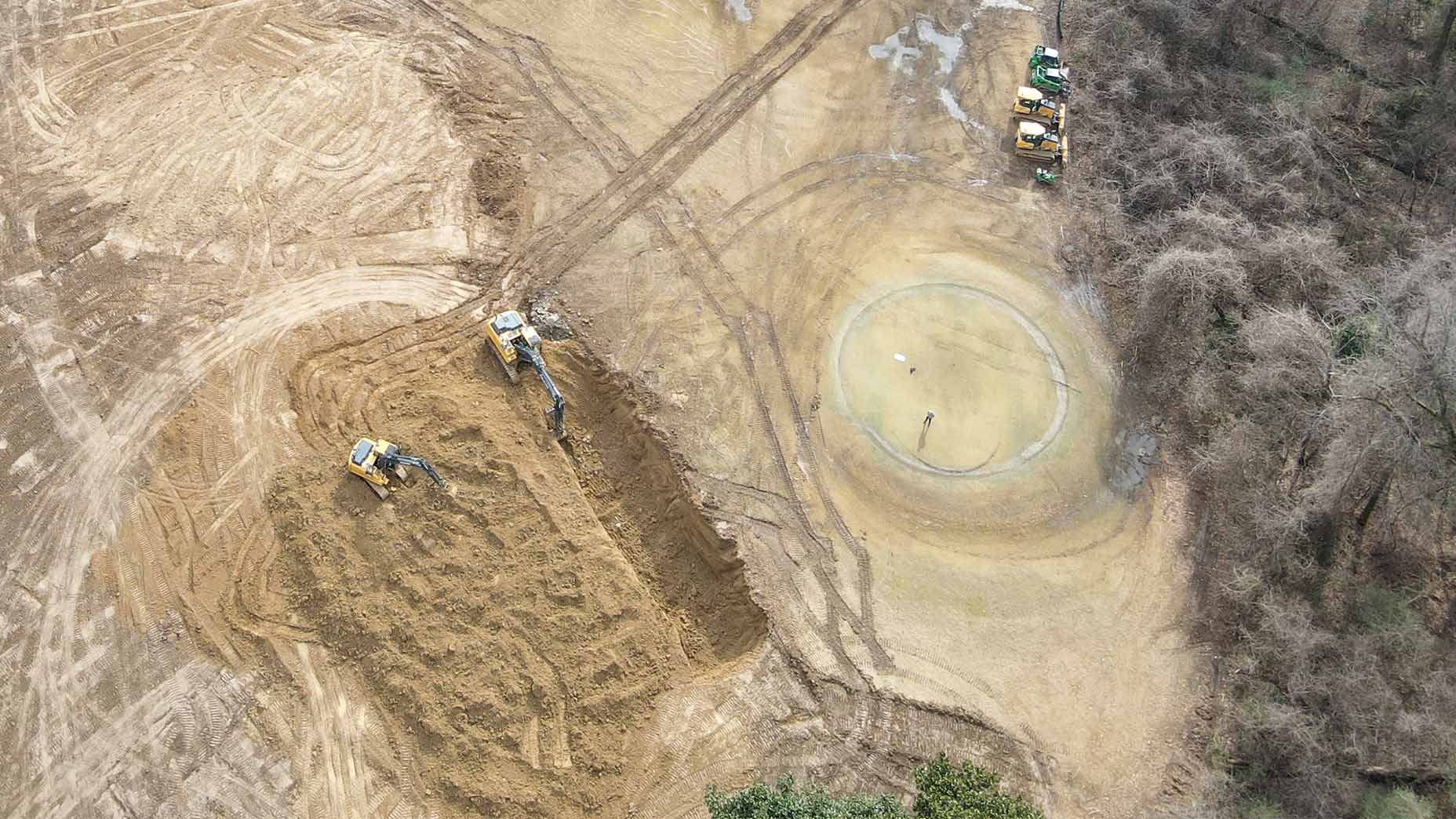 Overland park aerial view