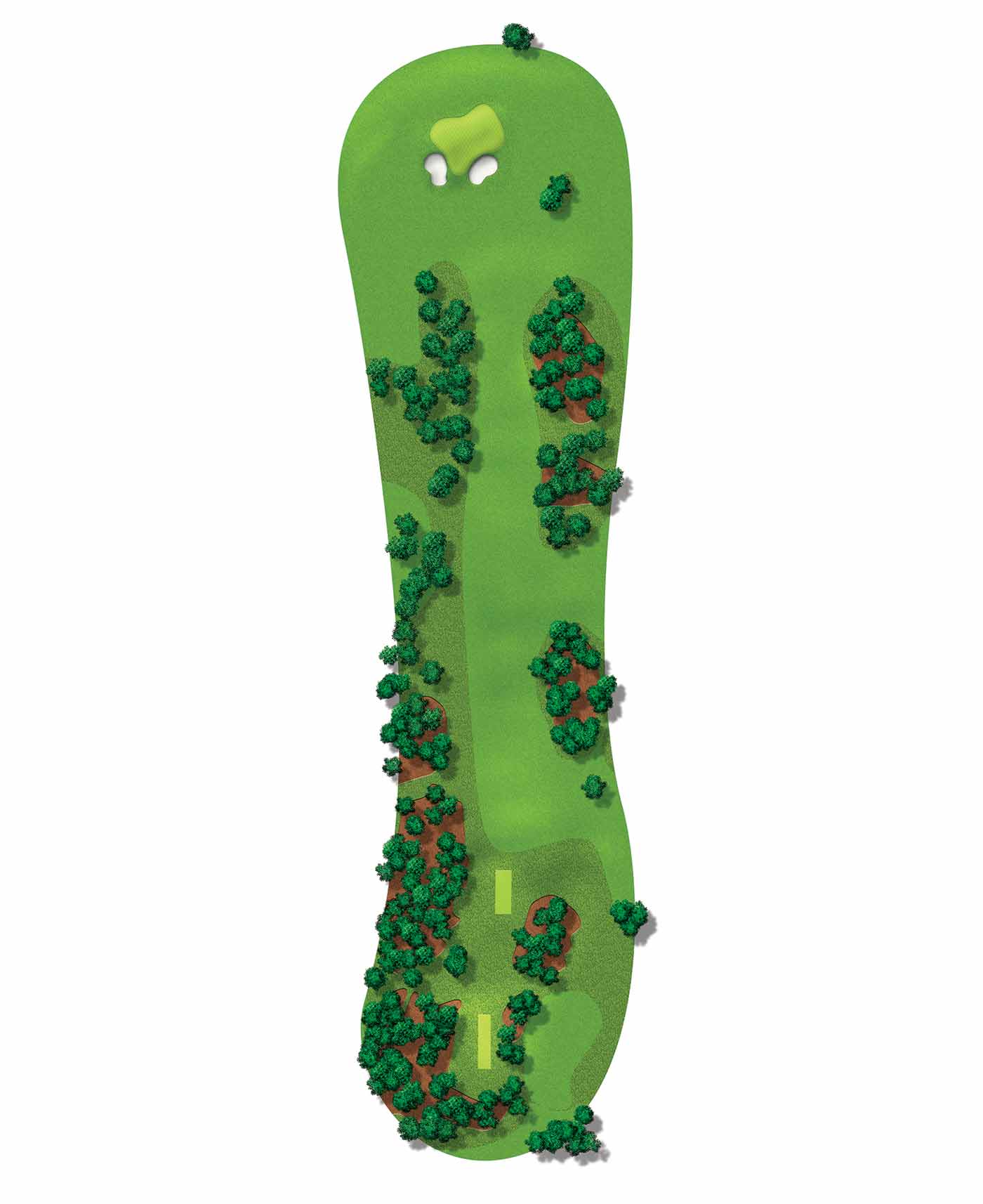 The 17th hole at Augusta National.