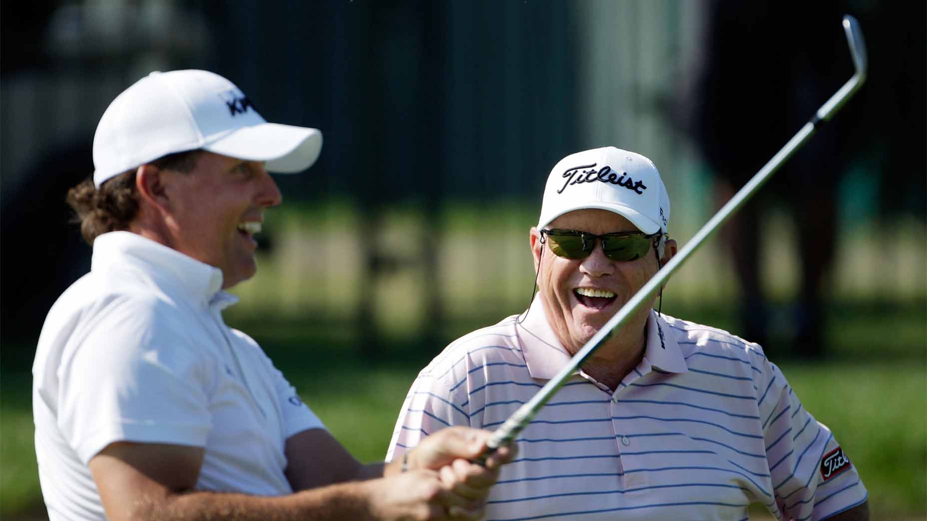 Butch Harmon and Phil Mickelson.