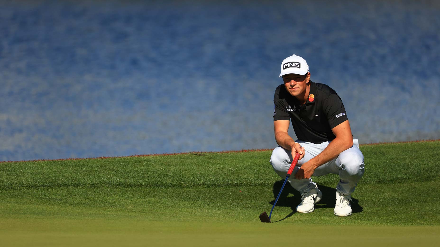 viktor hovland reads putt