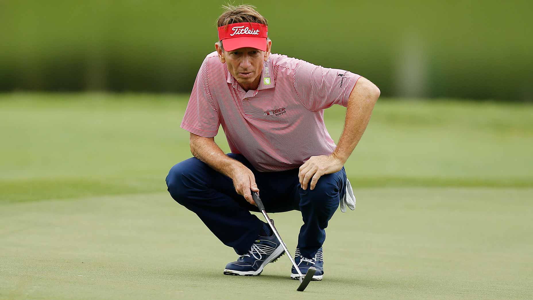 brad faxon reads putt