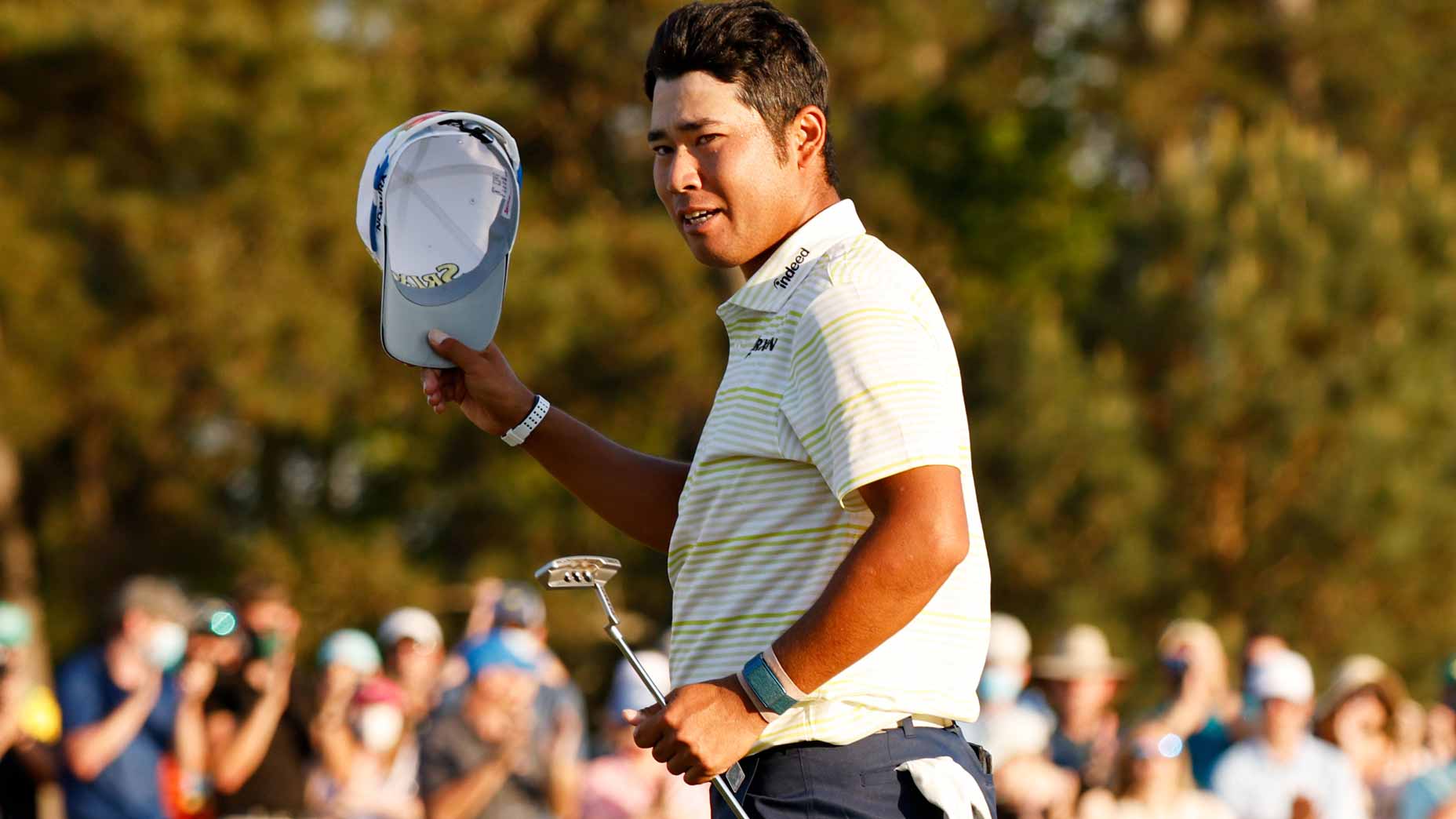 hideki matsuyama cries