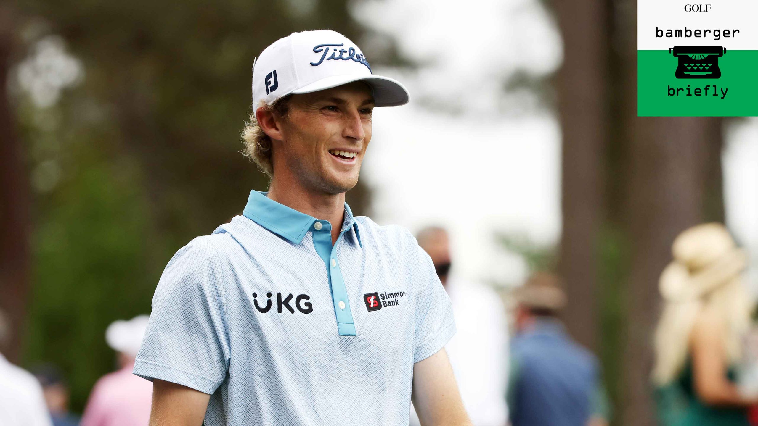 will zalatoris at the masters