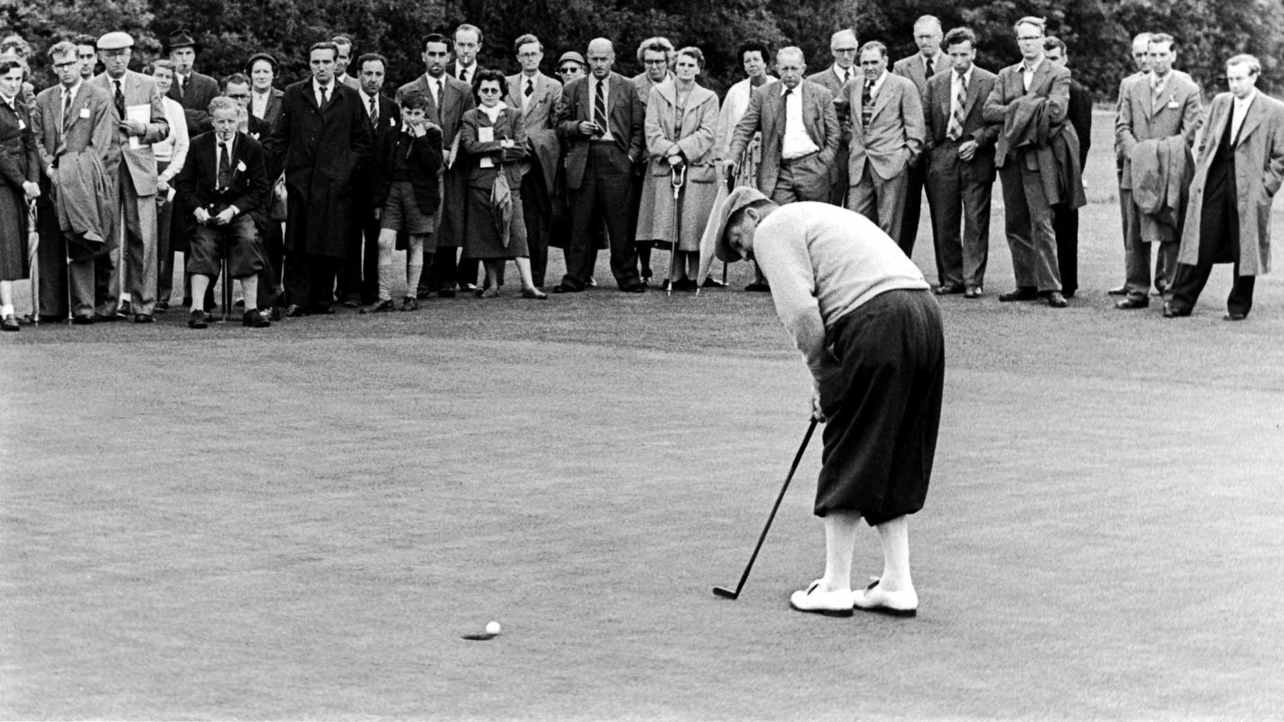 bobby locke makes putt