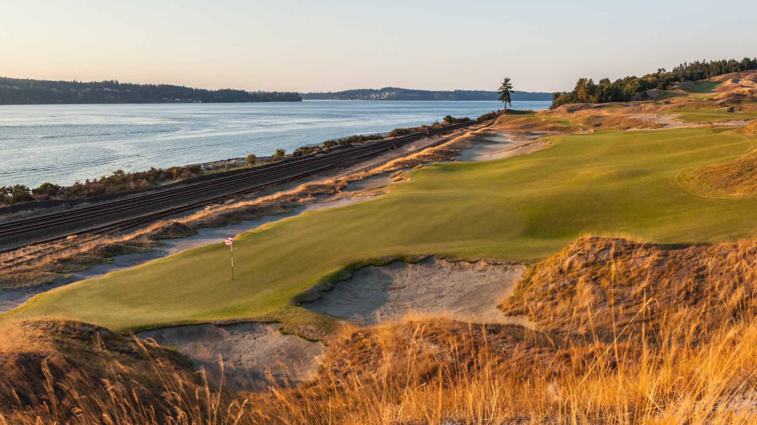 Chambers Bay in Washington.