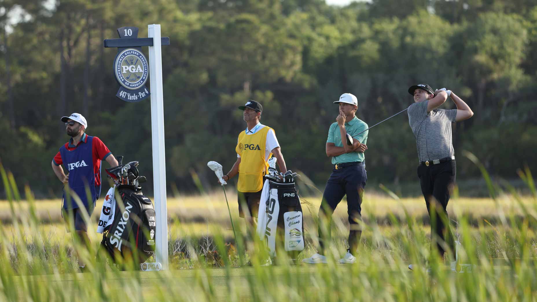 john catlin hits shot