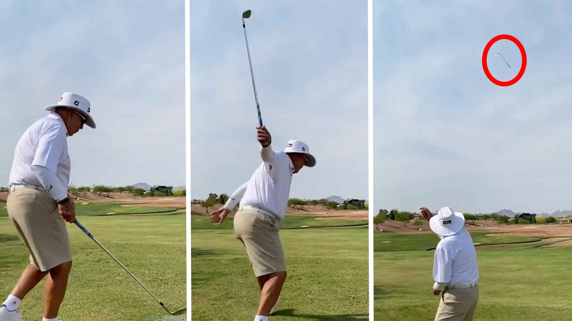 butch harmon club throw