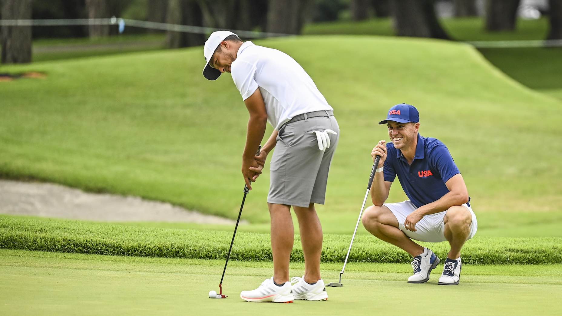 Xander Schauffele and Justin Thomas are representing Team USA at this year's Olympics.