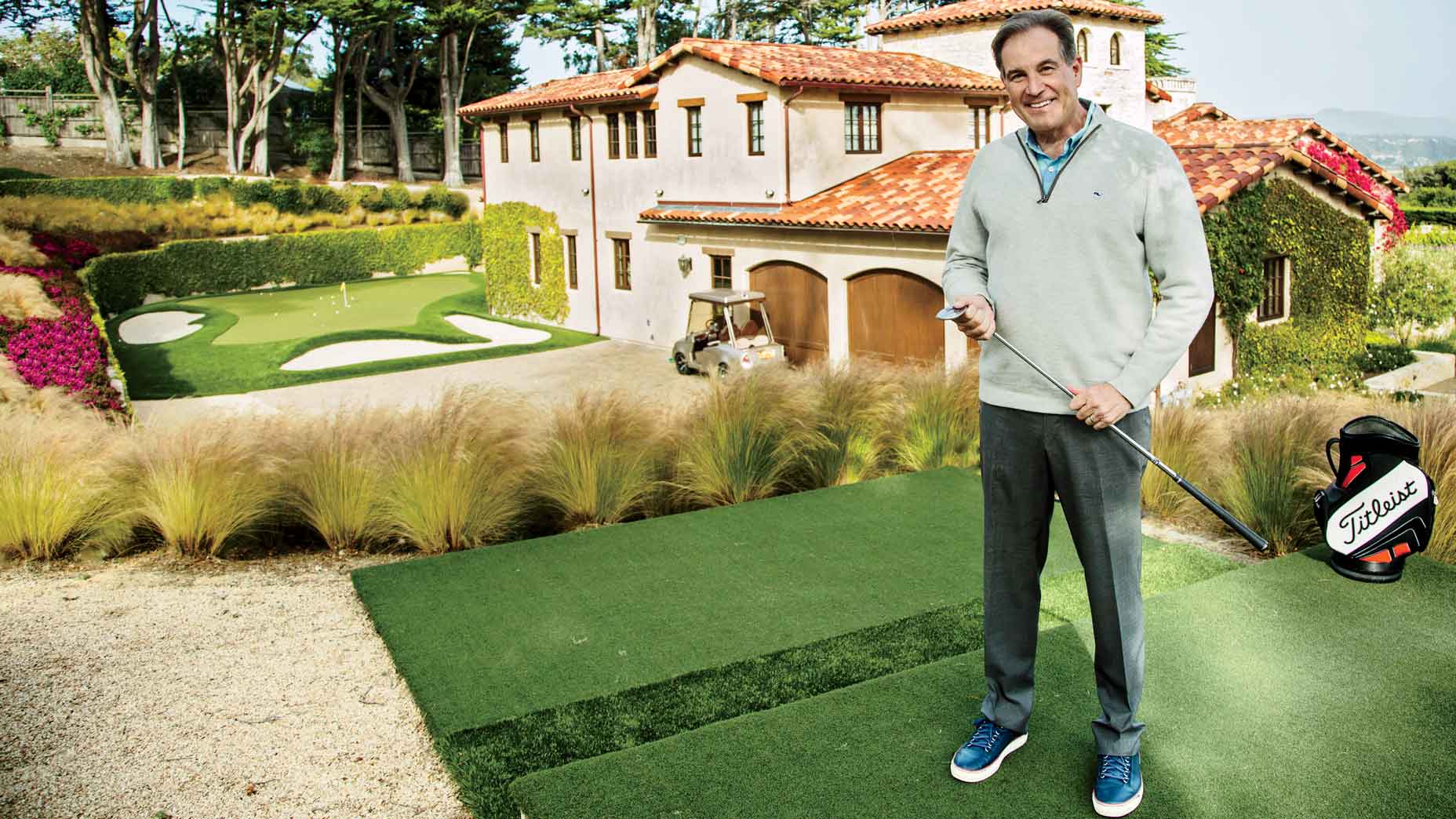 Jim Nantz backyard