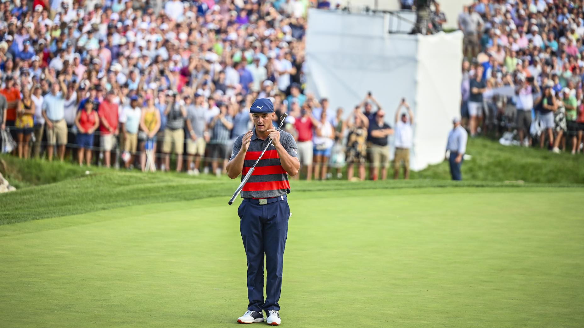 Bryson DeChambeau's hecklers won't be tolerated, according to PGA Tour commissioner Jay Monahan.
