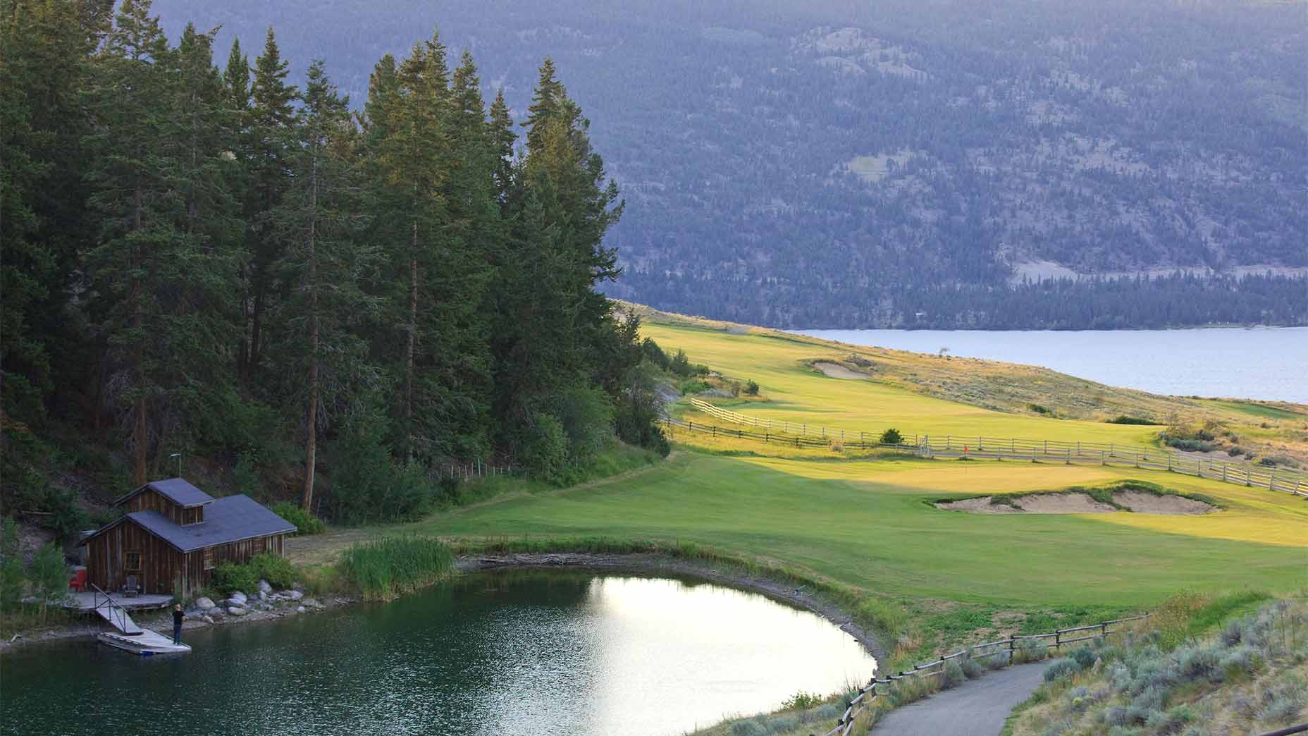 A view of Sagebrush Golf Club in Canada.