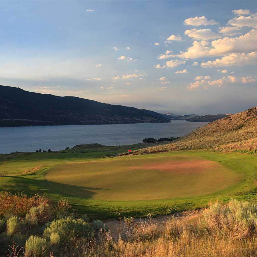 A view of Sagebrush Golf Club in Canada.