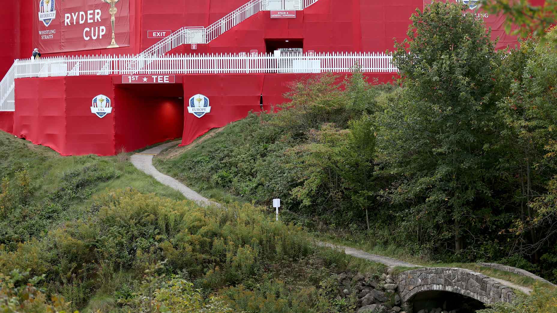 ryder cup 1st tee
