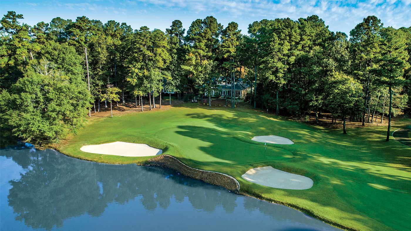 Golf at Chapel Hill&rsquo;s Governors Club is year-round, with three Nicklaus-designed nines to call home.